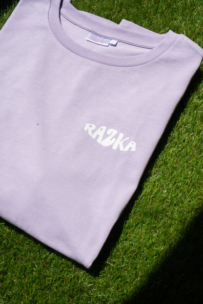 T-shirt RAZKA LOVE VIOLET - Édition Été 2025
