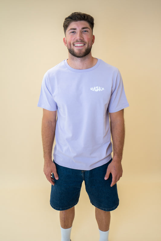 T-shirt RAZKA LOVE VIOLET - Édition Été 2025