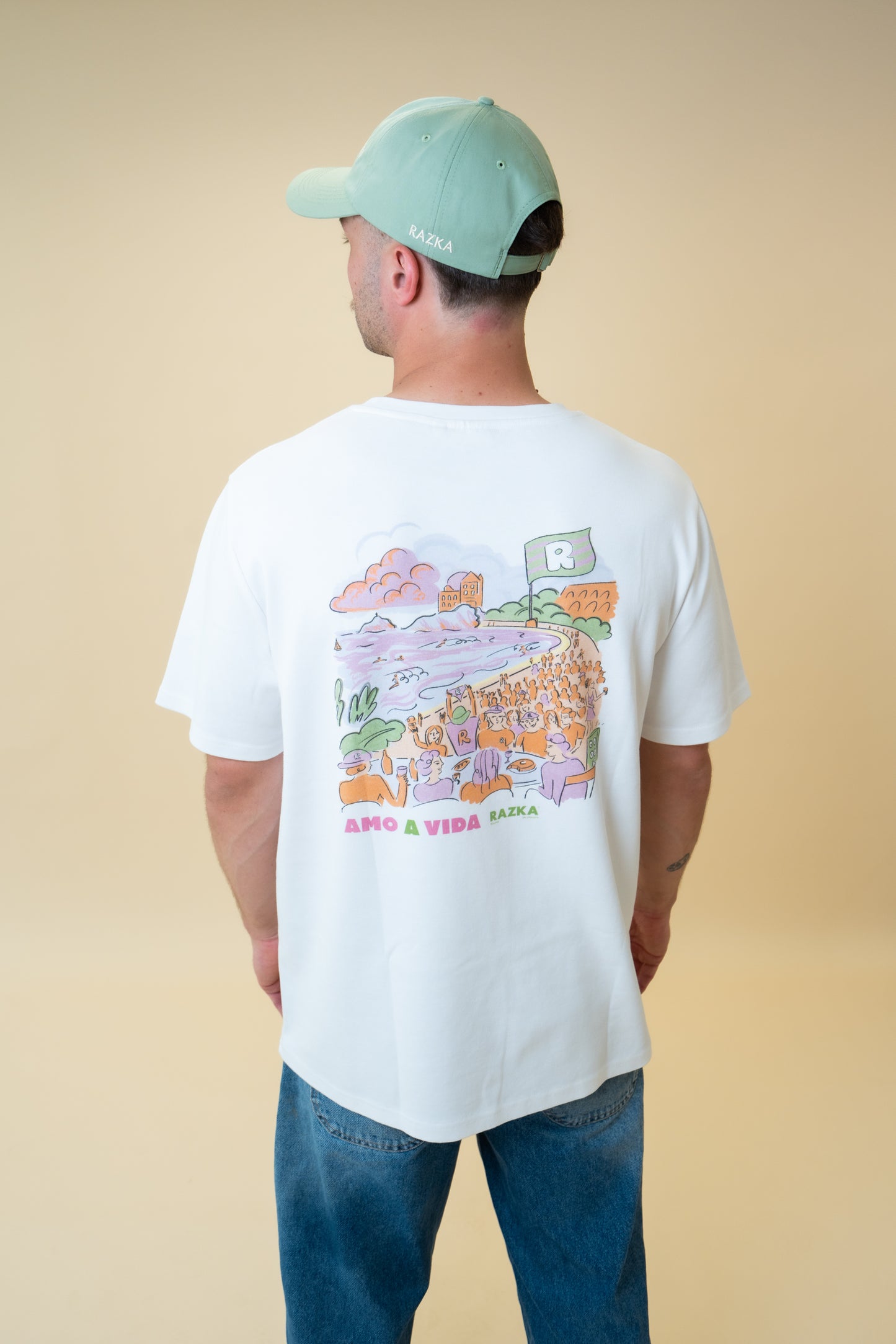 T-shirt AMO A VIDA –  Édition Été 2025