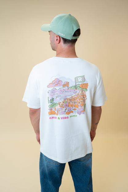 T-shirt AMO A VIDA –  Édition Été 2025