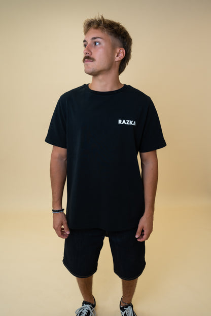 T-shirt RAZKA LOVE NOIR – Édition Été 2025