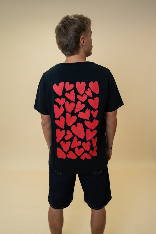 T-shirt RAZKA LOVE NOIR – Édition Été 2025