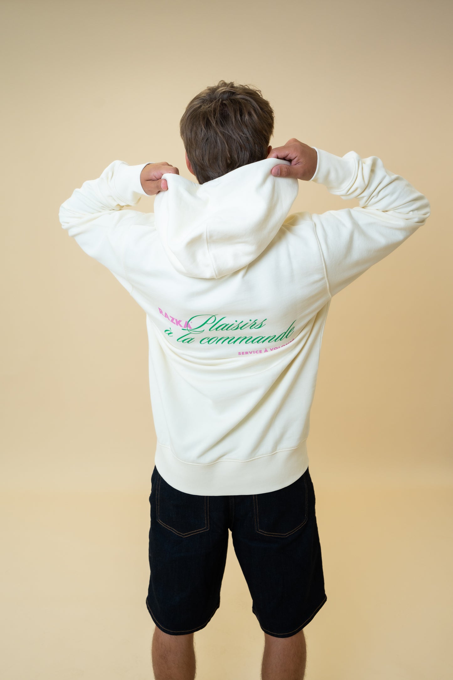 Hoodie Plaisirs à la commande