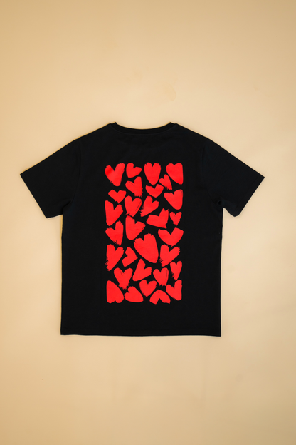 T-shirt RAZKA LOVE NOIR – Édition Été 2025