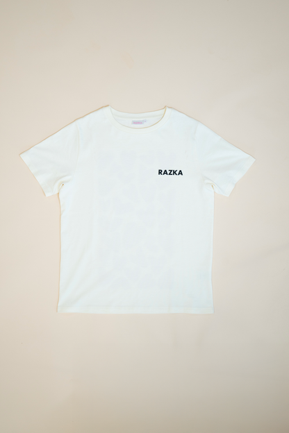 T-shirt RAZKA LOVE BEIGE – Édition Été 2025