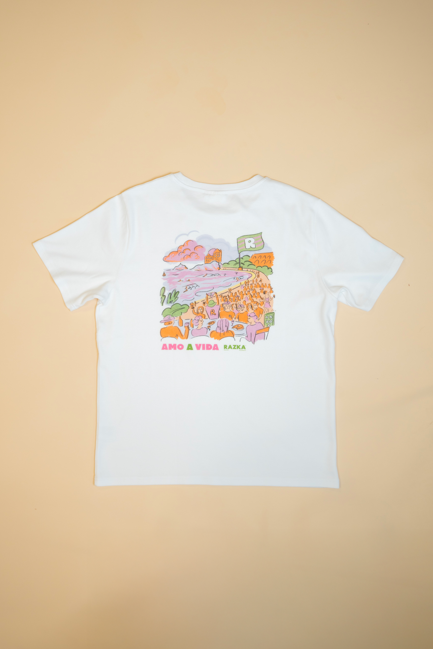 T-shirt AMO A VIDA –  Édition Été 2025