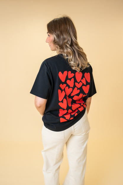 T-shirt RAZKA LOVE NOIR – Édition Été 2025